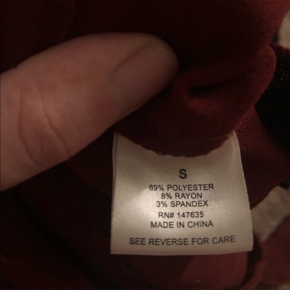 NWT Romeo & Juliet Ruffle Waist Paper Bag Pants - Picture 7 of 7